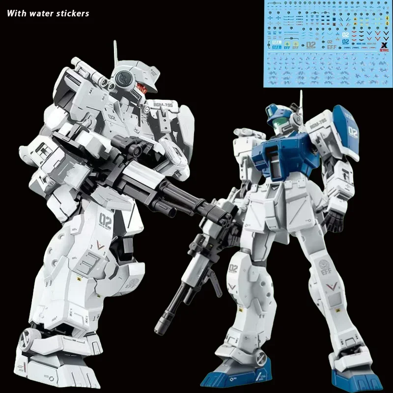 

Bandai XFS Hg 1/144 RGM-79S Gm Spartan DIY PLUS CAN Movable Model Robot Toy Desktop Decoration Gift Collection