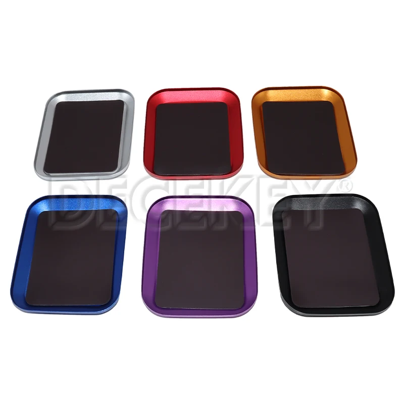 Repair Tool Aluminium Alloy Magnetic Screw Tray Plate For Airplane Car Boat Crawler Axial SCX10 D90 D110 Model Repair Tool