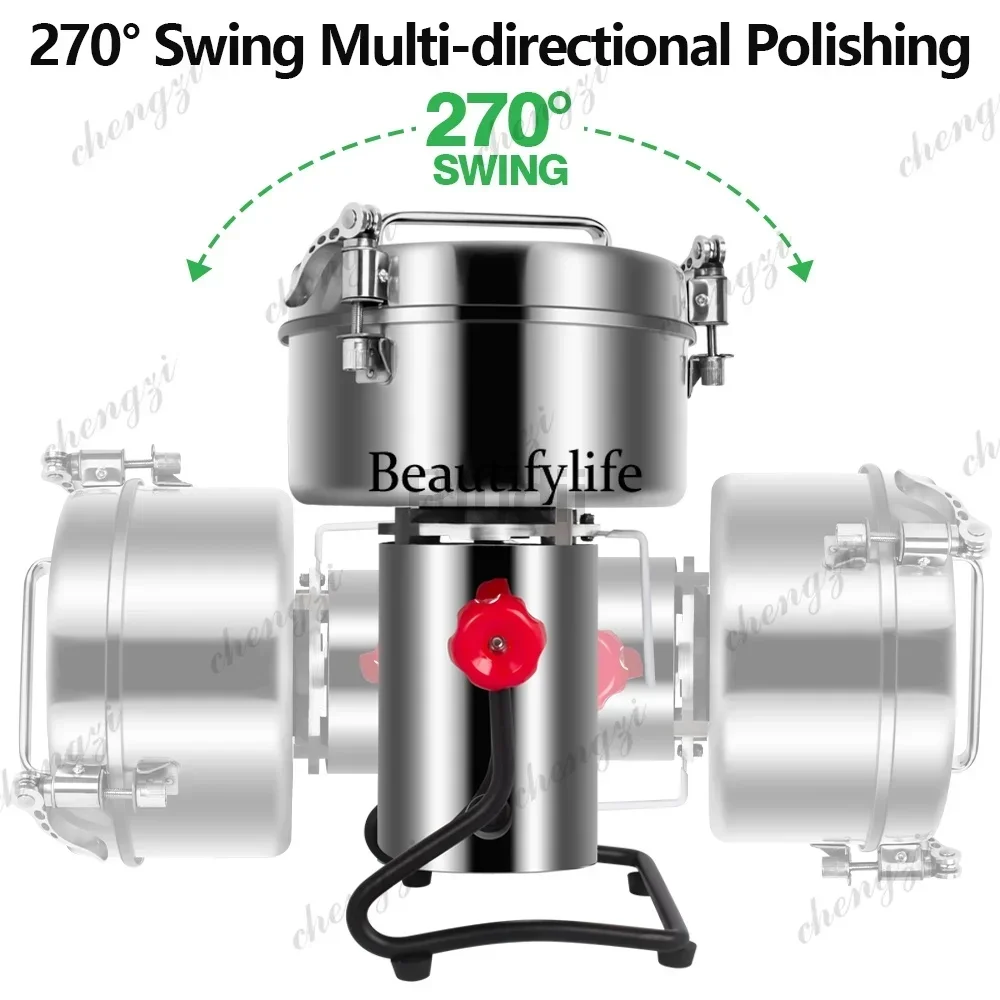 N138  4500G Powder Grinder 5000W High Speed Spice Grinder Grain Crusher Large Commercial High Capacity Stainless Steel Coffee Gr - view 6