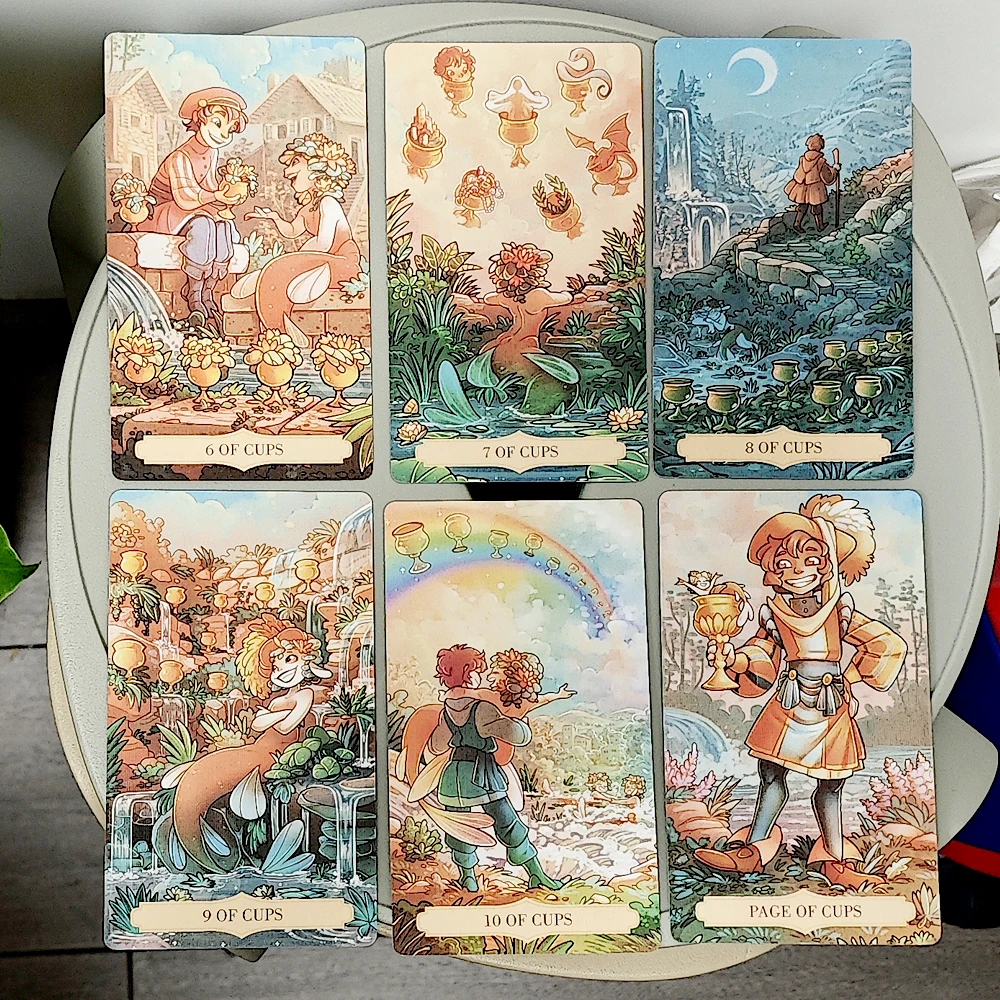 Once Upon A Time Tarot Deck 12*7cm In Rigid Box 80 Pcs Tarot Cards (with 2 Special Cards)