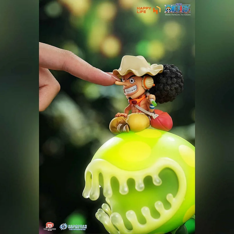 [Pre Sale] One Piece Anime Toy Pinch Usopp Night Light Cute Bedhead Accompanying Anime Surrounding Toys Boy Birthday Gift