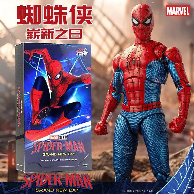 ZD Toys Genuine Licensed Spider-Man 4 Brand New Day Articulated Movie Action Figure  Collectible Model Toy Toy Birthday Gift Fan