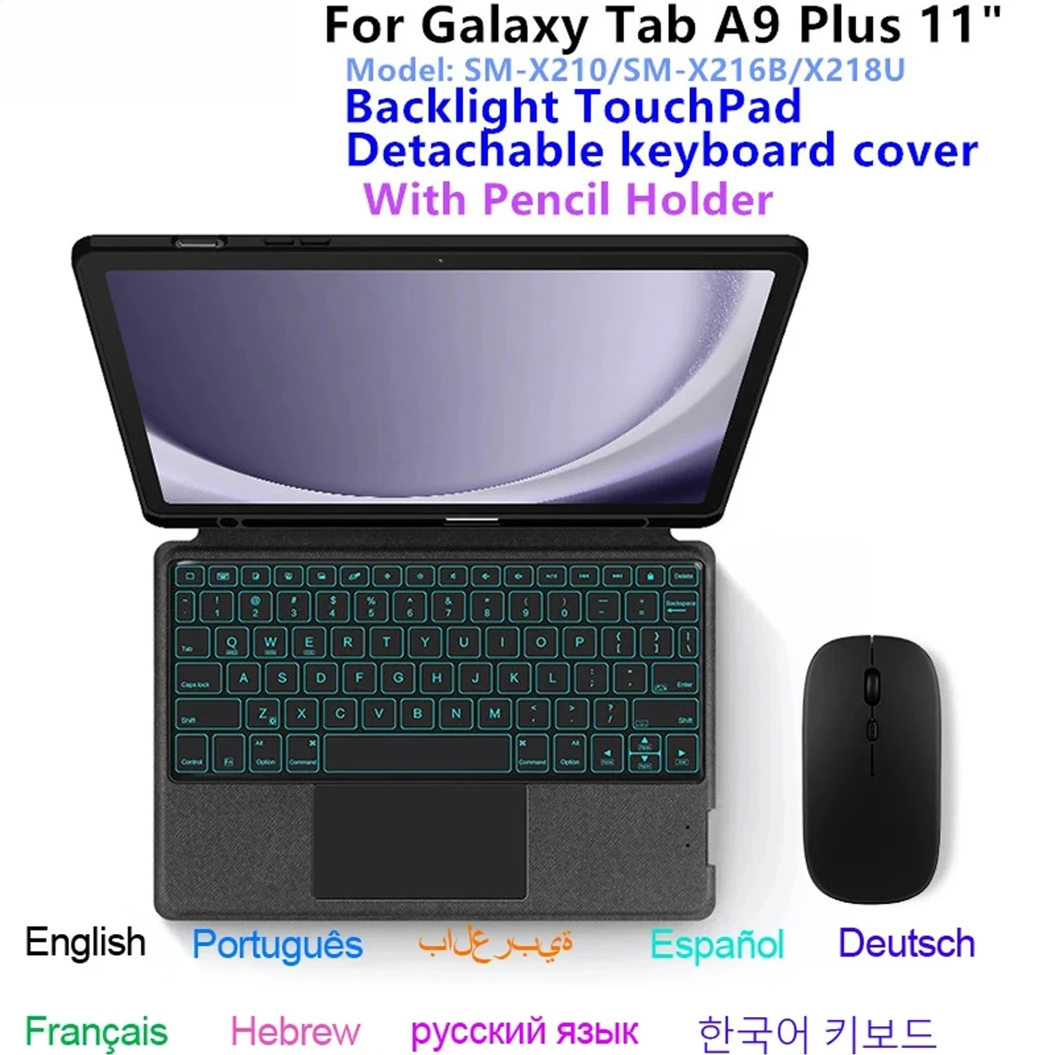 tastiera-retroilluminata-magic-keyboard-per-samsung-galaxy-tab-a9-plus-custodia-a9-11-pollici-sm-x210-x216-x218-cover-tastiera-con-touchpad-intelligente-per-tablet