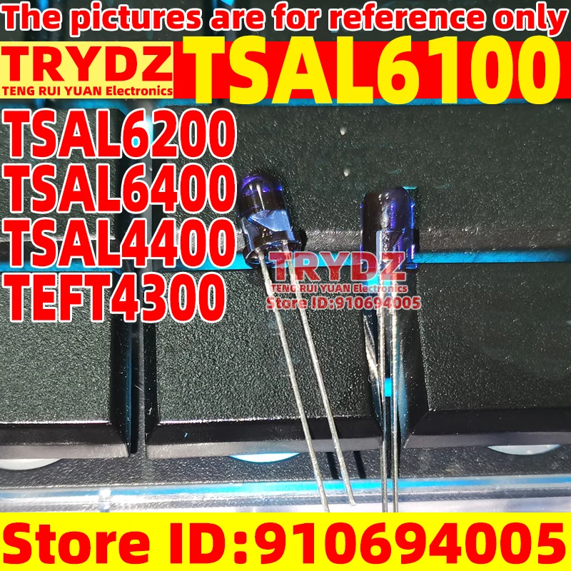 10-5pcs New TSAL6100 TSAL6200 TSAL5100 TSAL4400 TSAL6400 DIP-2 Infrared emission tube