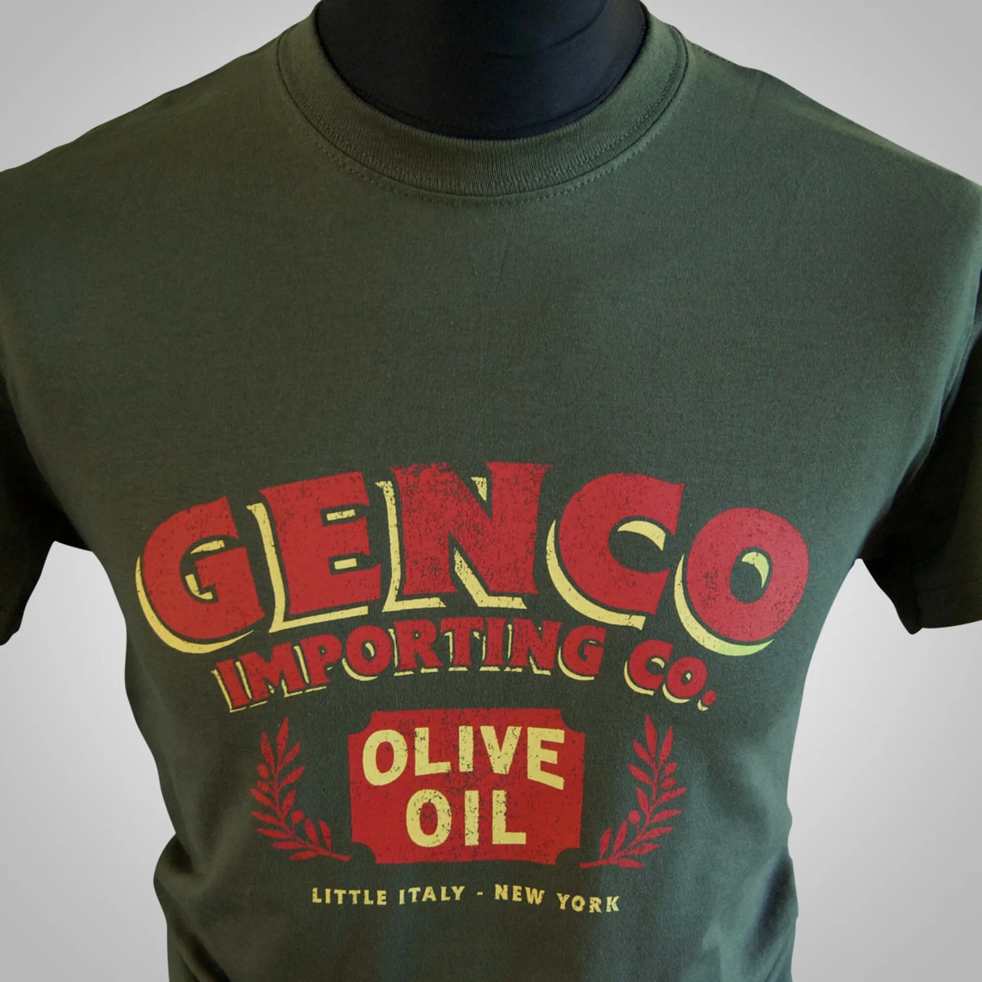 Genco Olive Oil T Shirt 2 Colour