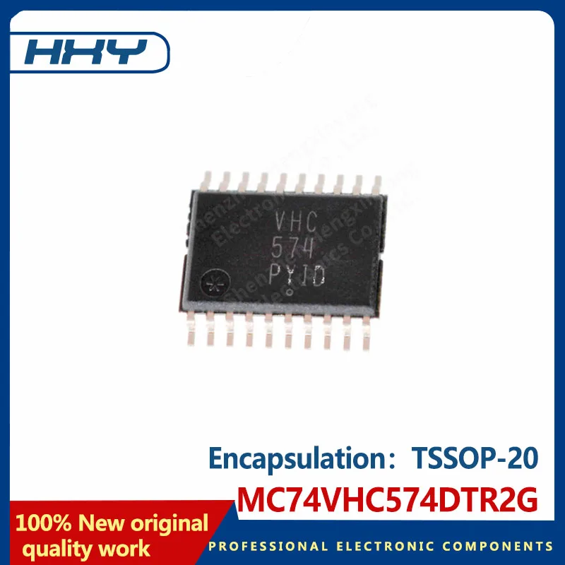 10PCS MC74VHC574DTR2G package TSSOP-20 D-type flip-flop chip