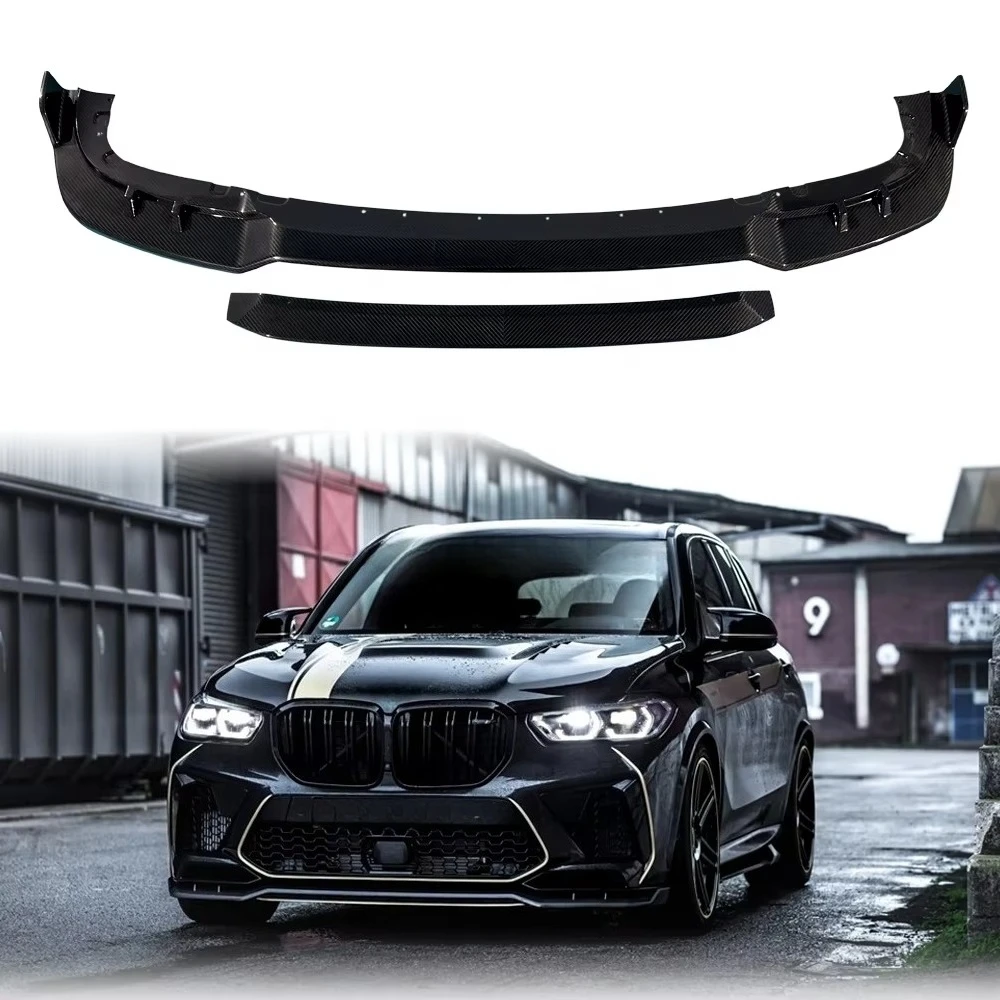 

F95 X5M MT Style Dry Carbon Fiber Front Lip Perfect Decoration