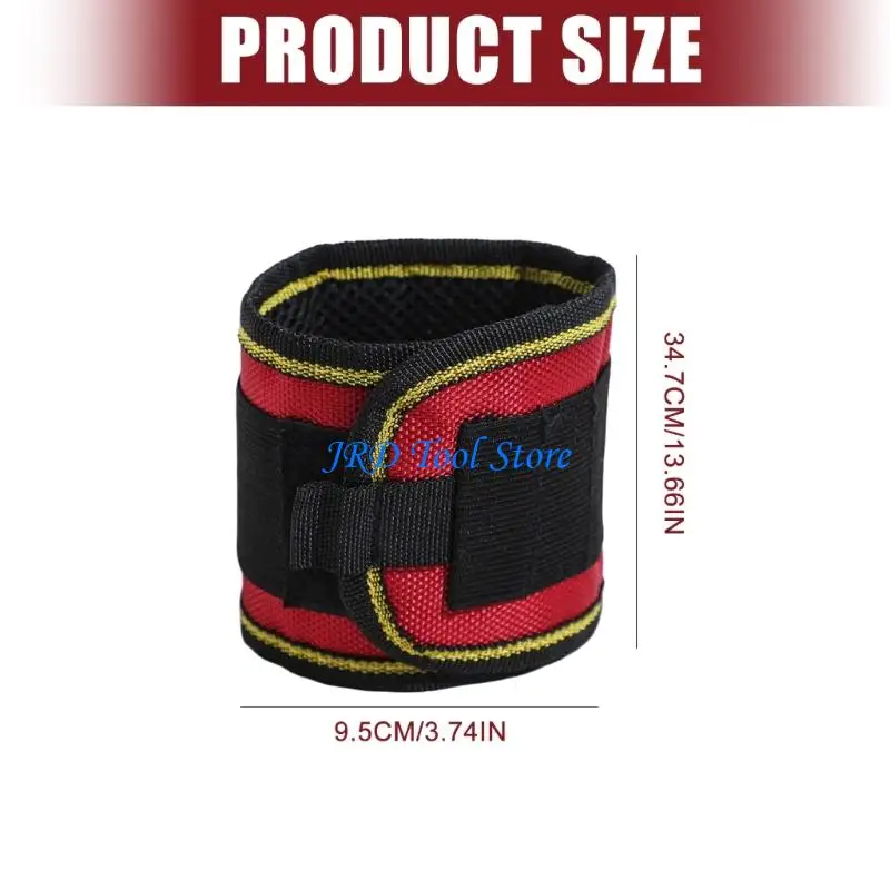 A2UD الثقيلة معصمه المغناطيسي أداة متعددة المقصورات حامل حزام قابل للتعديل