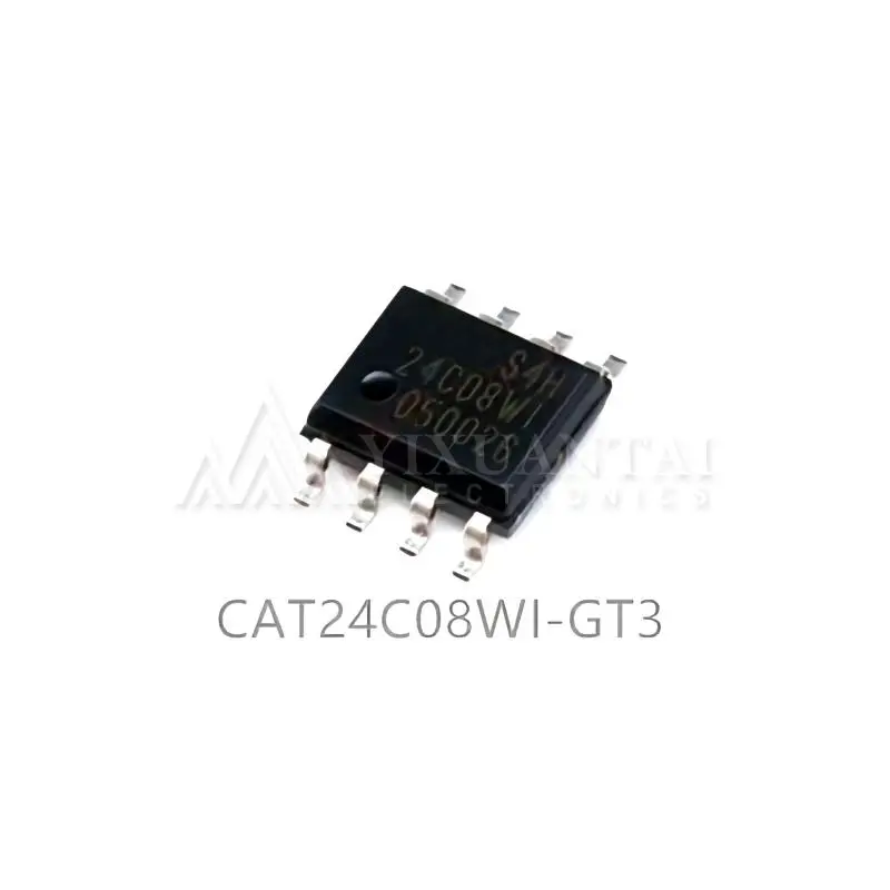 10pcs/Lot  CAT24C08WI-GT3 CAT24C08WI 24C08WI EEPROM Serial-I2C 8K-bit 1K x 8 1.8V/2.5V/3.3V/5V 8-Pin SOIC N T/R  New