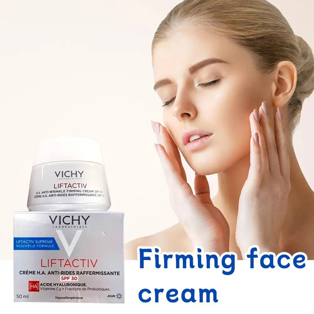 VICHY cuidado de la piel crema facial reafirmante blanqueamiento eliminación antienvejecimiento arrugas hidratante belleza salud crema blanqueadora