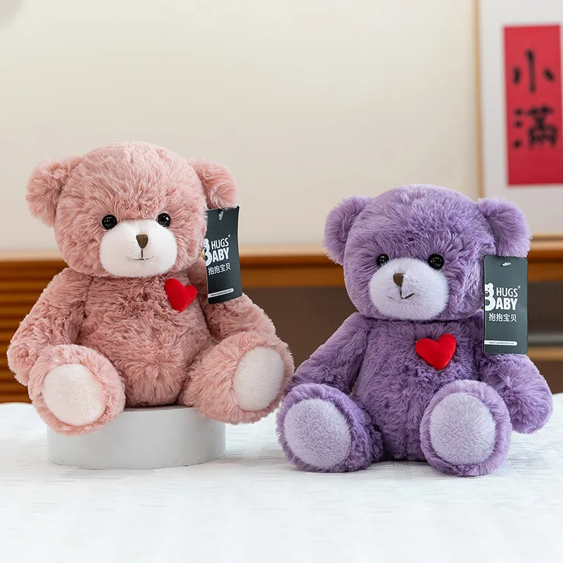 23cm Hot Teddy Bear Plush Toy Kawaii Stuffed Doll Cute Sleeping Pillow Kids Birthday Xmas Gift Girls Festival Cuddly Bear Toy