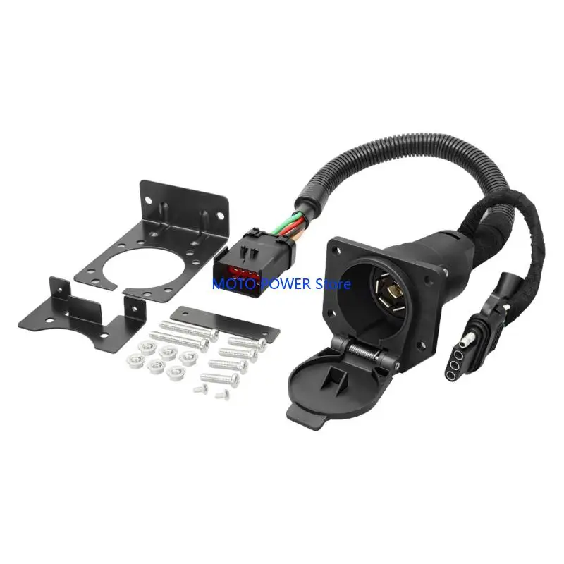 

G7ND Комплект проводов для буксировки от 10 контактов до 4+7 лезвий с пылезащитными колпачками Предварительно собранный разъем с