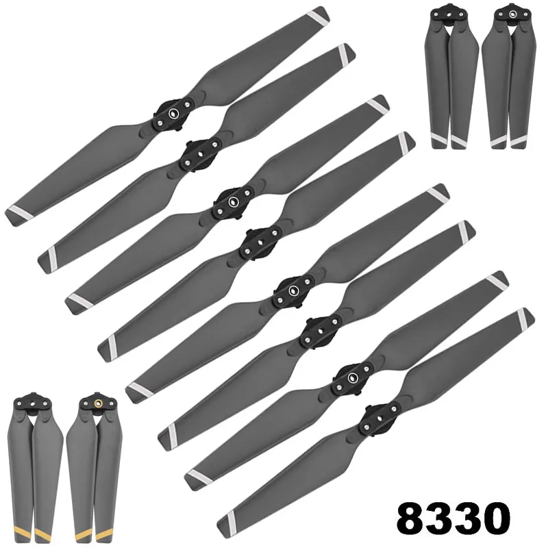 8 pcs 8330 Propeller voor DJI Mavic Pro Drone Vouwen Quick Release Props Vervanging Blade Accessoire Onderdelen CW CCW fan