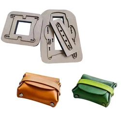 Leather Card Case Cutting Mold, DIY Handmade Punching Tool, Wooden Knife, Customization