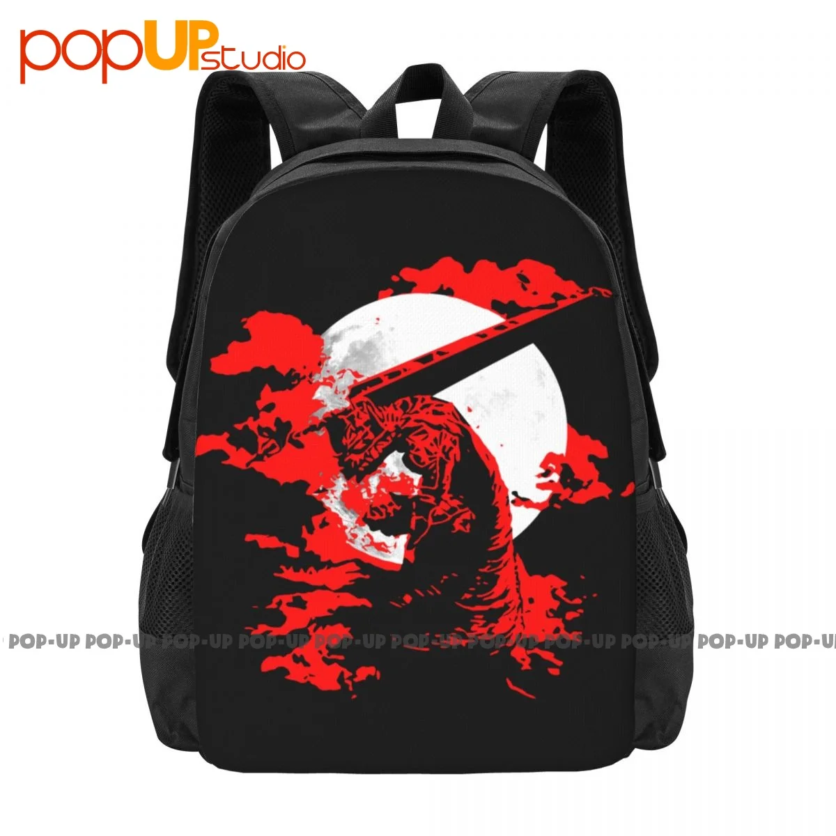 Berserk Anime Art Guts Gatsu Logo Backpack Large Capacity Bookbag Beach Bag Storage Bag School Sport Bag