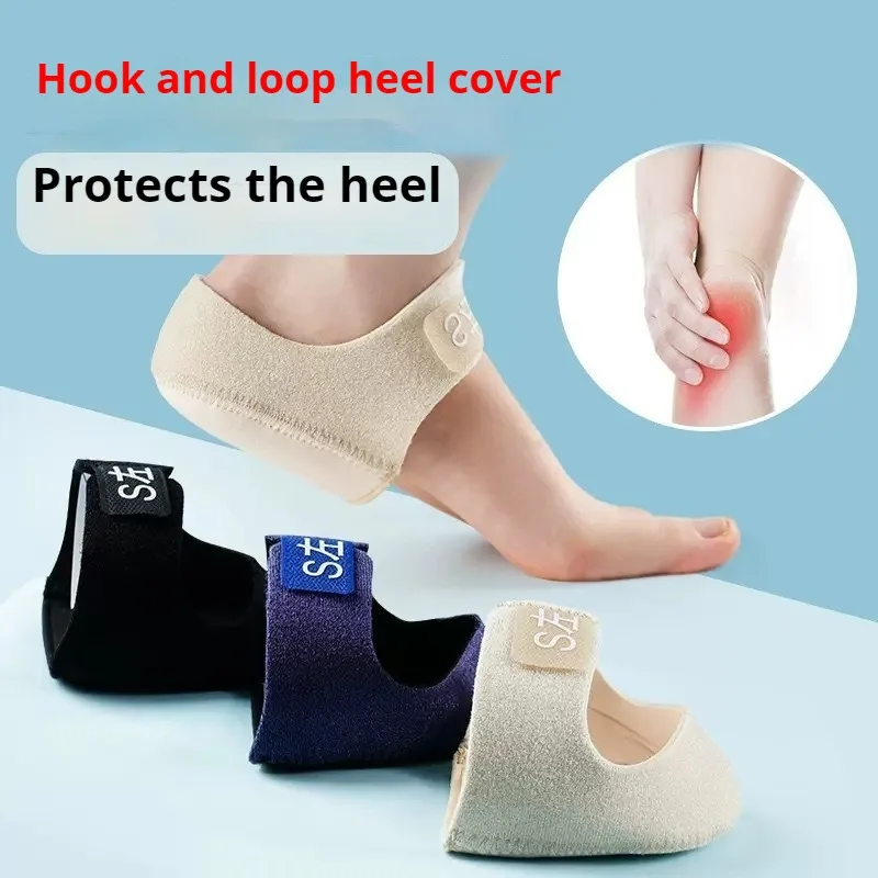 Heel Pain Relief Sleeves Pair Silicone Gel Cushion Cup Breathable Shoe Inserts Protectors for Men Women Foot Care