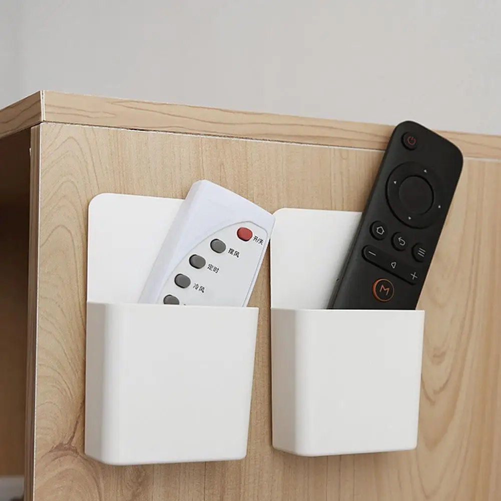 Wall Hanging Remote Control Storage Box Living Room Camping Remote Control Remote Storage Conditioning Rack TV Air Box L7S4