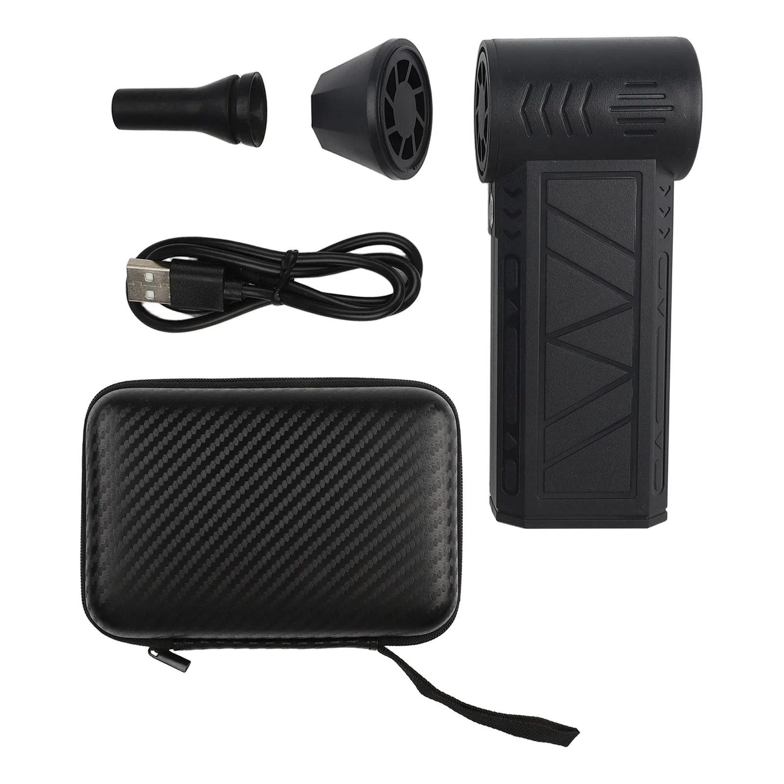 Compact Blower Air Duster Cleaner Dust Cleaning 12*6*3cm Integrated LED Light Powerful Performance Robust Motor
