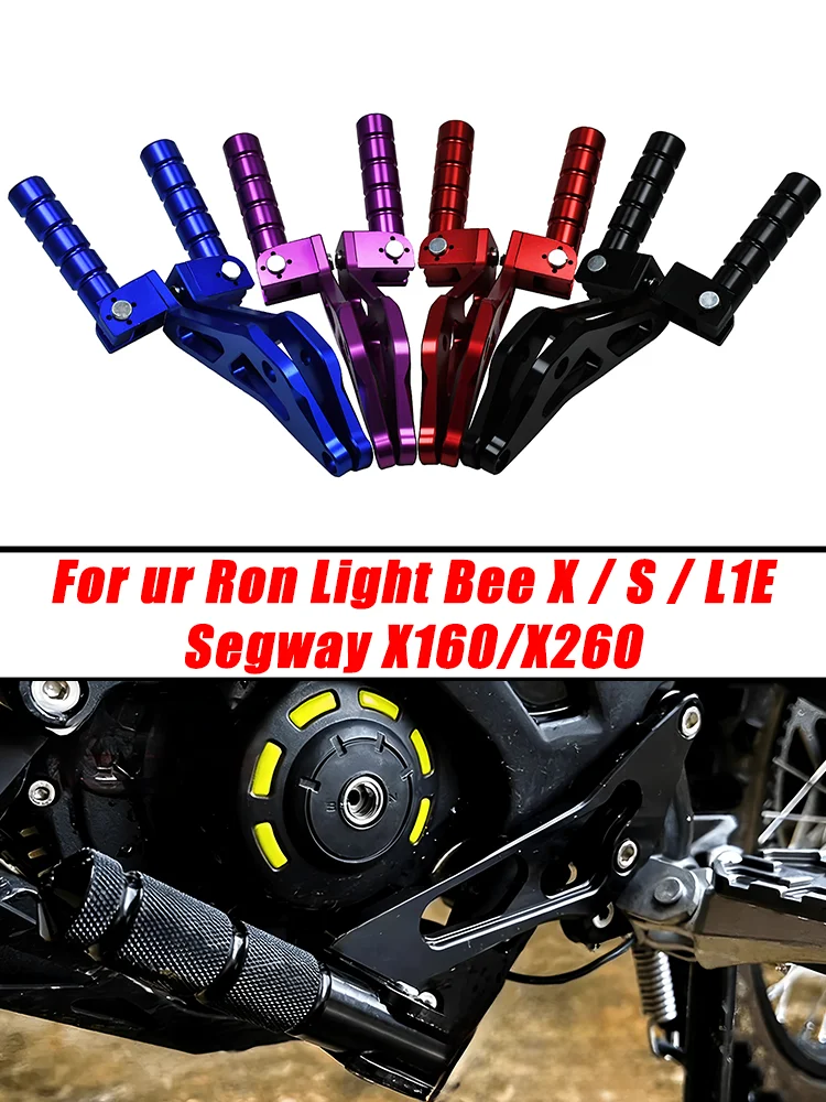 AliExpress PRO AODB CNC Rear Passenger Foot Peg Rests Pedal Bracket For Sur‑Ron Light Bee X S Segway X160 X260 Electric Dirt Bike