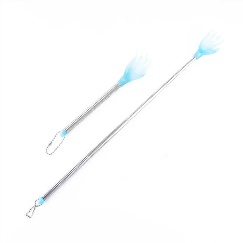 New Telescopic Scratcher Tickle Stainless Steel Back Massage Itch Anti Massage Stick