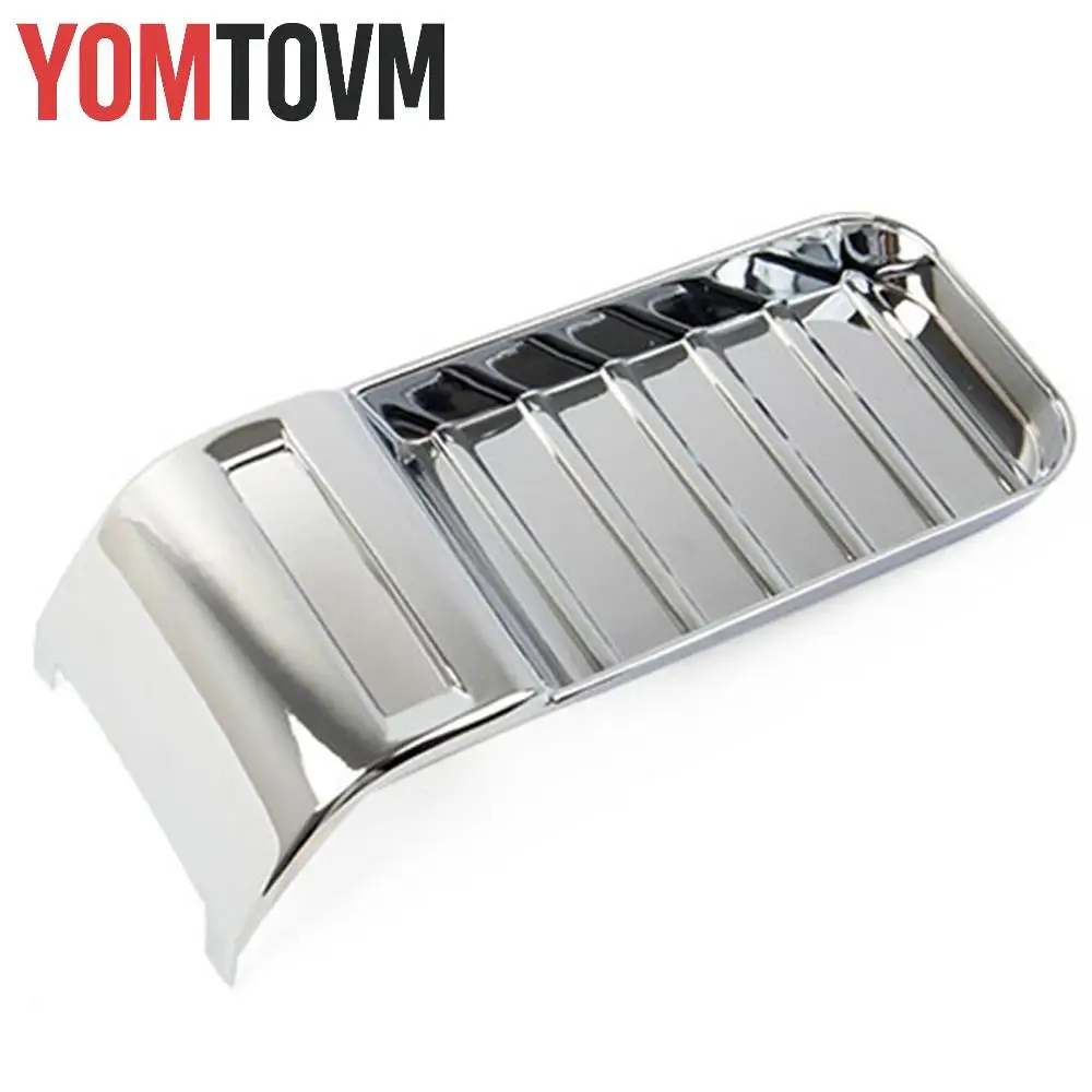 

Fit for Toyota Tundra 2014-2020 Armrest Box Cover Trim Silver ABS Armrest Box Cover Trim