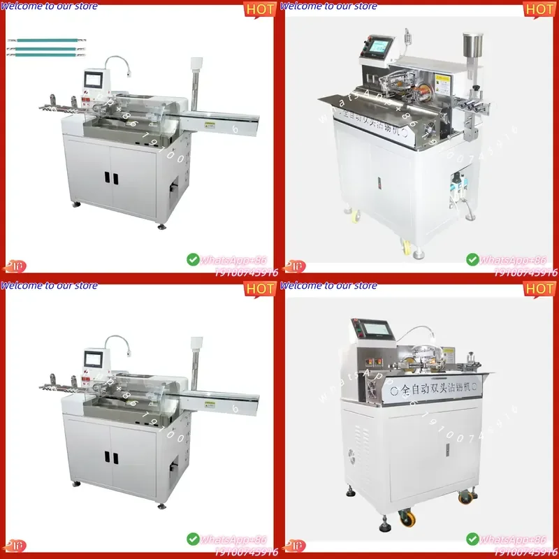 CE Certificate Wholesale High Quality Full Automatic Wire Tinning Machine With Cable Stripping Cutting