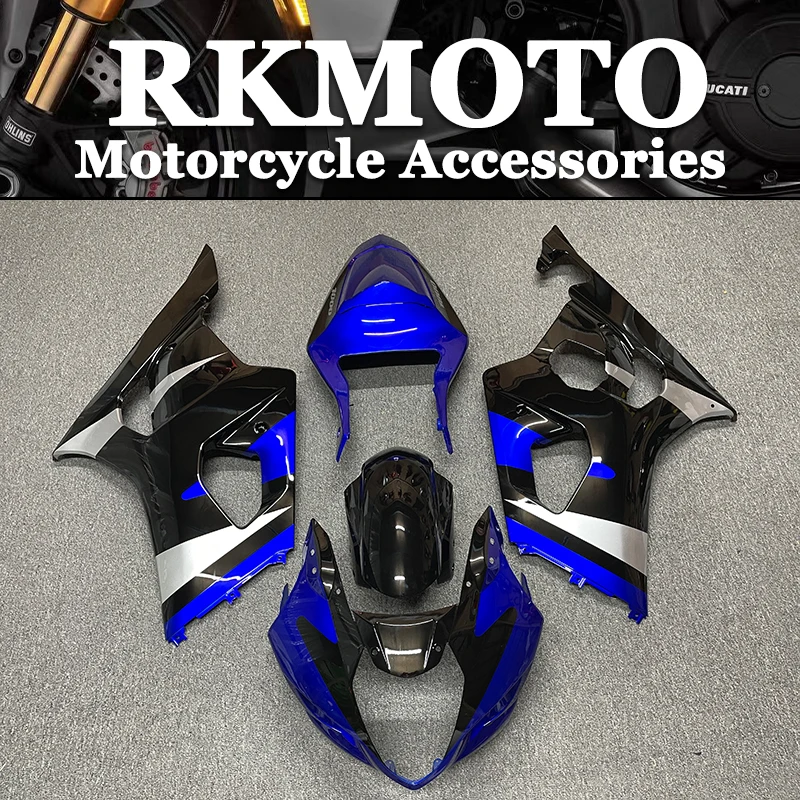 

NEW ABS Motorcycle Whole Fairing kit fit for GSXR1000 GSXR 1000 03 04 GSX-R1000 K3 2003 2004 full Fairings kits set blue black