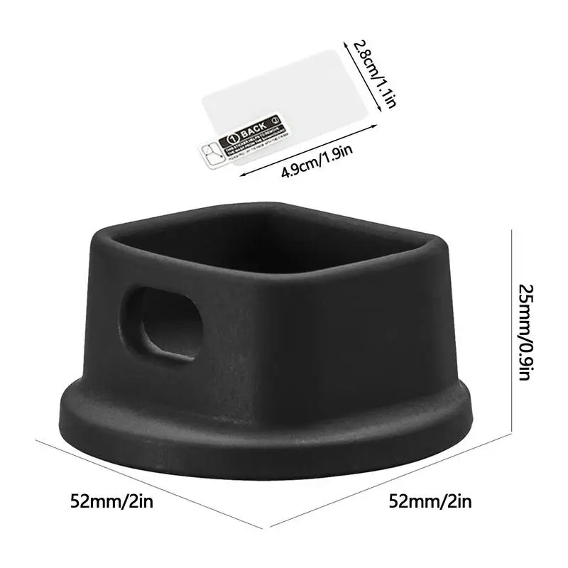 Camera Base Action Camera Desktop Protection Silicone Camera Base Stand Desktop Mount Stable Placement Supporting Base