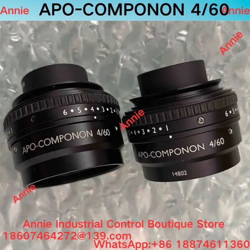 Second-hand Test OK APO-COMPONON 4/60 Macro-Iris High-Resolution Line-Scan Lens for Photography