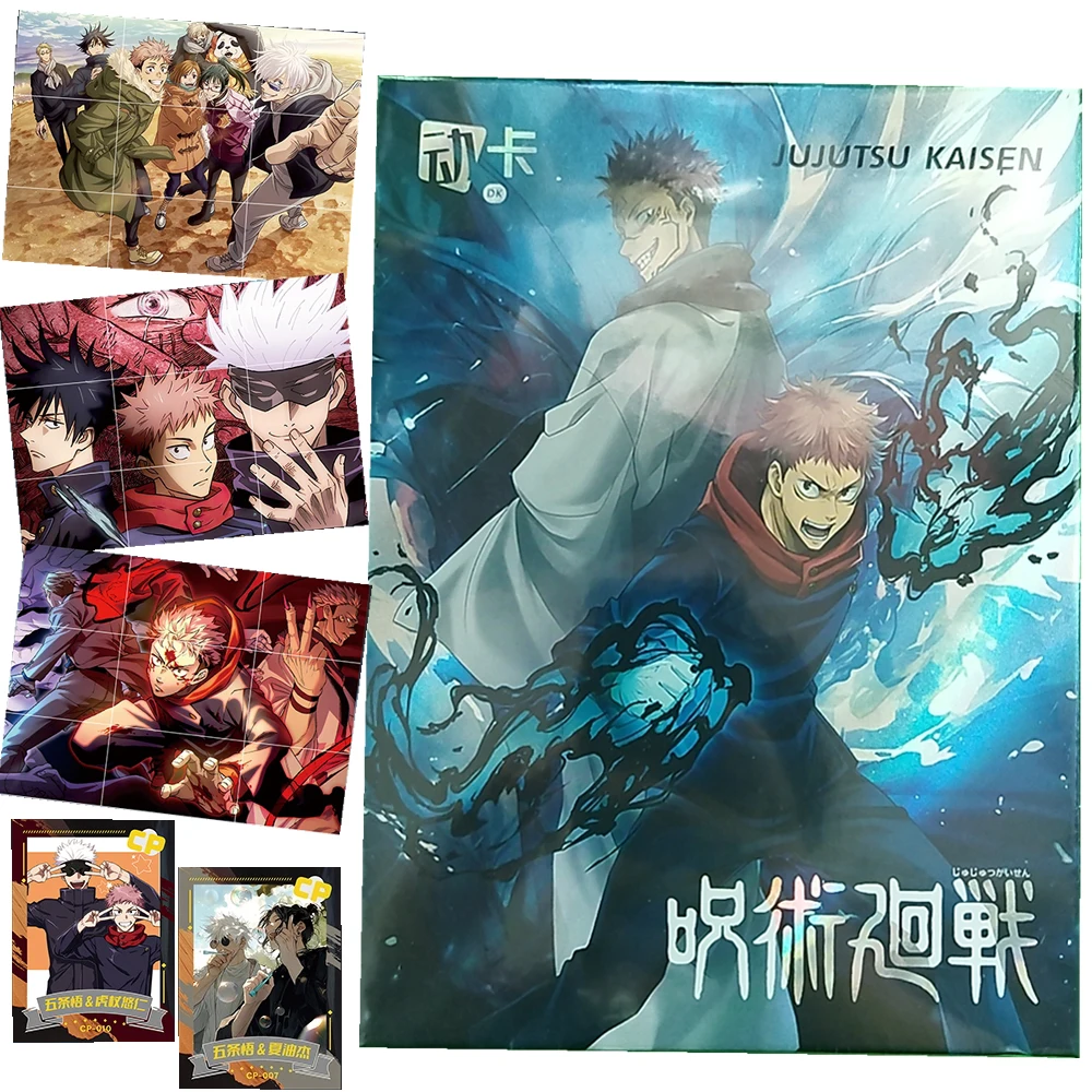 Original Jujutsu Kaisen Card For Children Fushiguro Toji Ryomen Sukuna Fantasy Anime Limited Game Collection Card Table Gifts