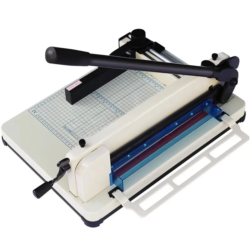 Heavy Duty Cloud Wide Layer Manual Bidding Paper Cutter 4CM Thick