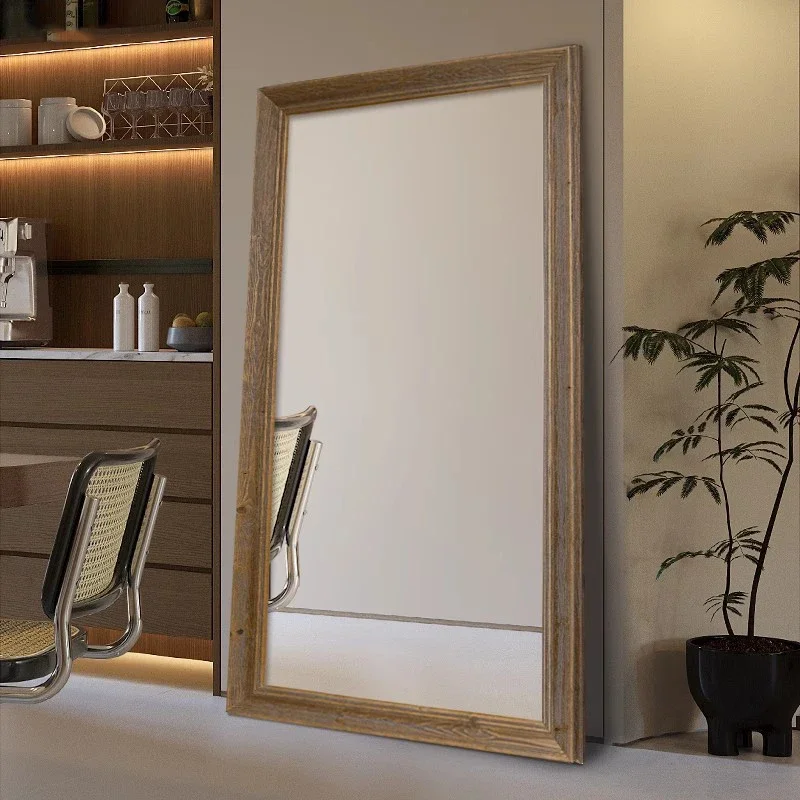 Modern Decoration Mirror Full Body Standing Girls Men Long Luxury Bedroom Bathroom Funky Mirror Square Espelhos Home Products