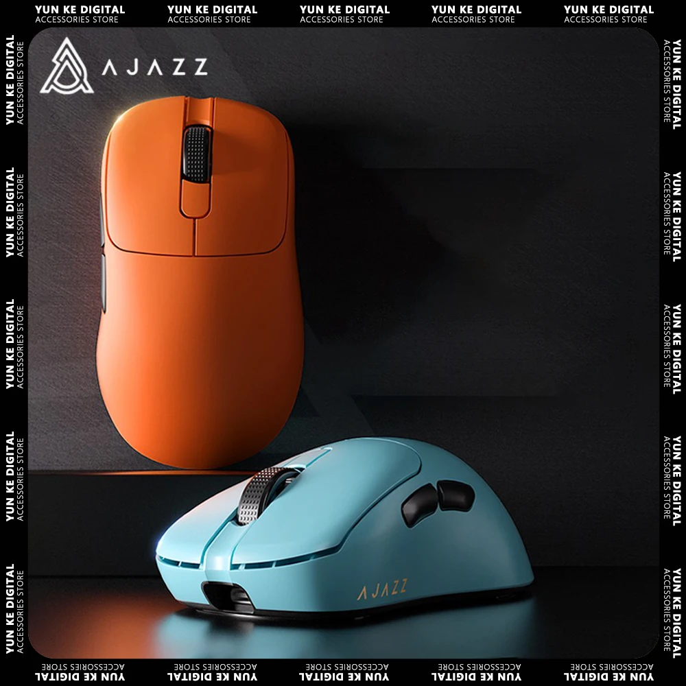 

Ajazz AJ179 Apex Wireless Mouse PAW3950 Three Mode FPS 8K Gaming Mouse With Charging Base Lightweight Gaming Accessories Gifts