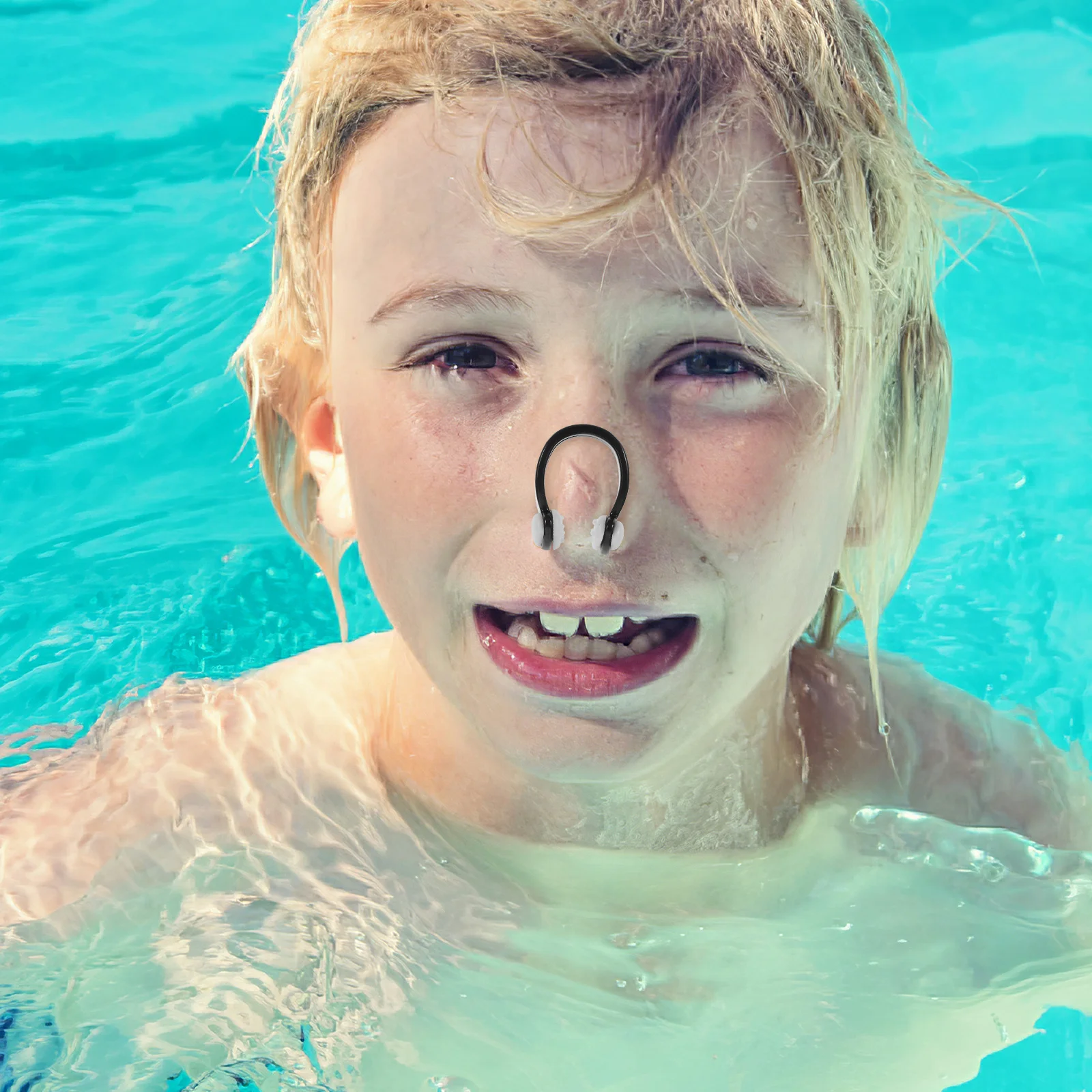 Clip da nuoto in silicone per bambini Adulti Tappi per naso da nuoto antiscivolo antisoffocamento per bambini Clip per naso da nuoto in silicone