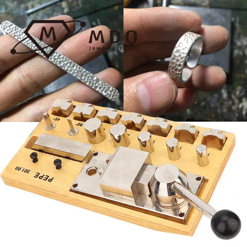 New Type Of Jewelry Making Tool Gold Sliver Jewelry Rolling Machine Ring Forming Bending Tool Hand Mini Ring Bender Machine