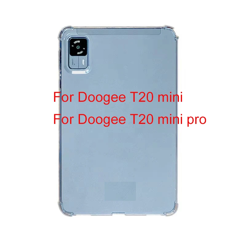 TPU Cover Case for Doogee T20 Mini Pro 8.4inch Tablet Safe Shockproof Silicone