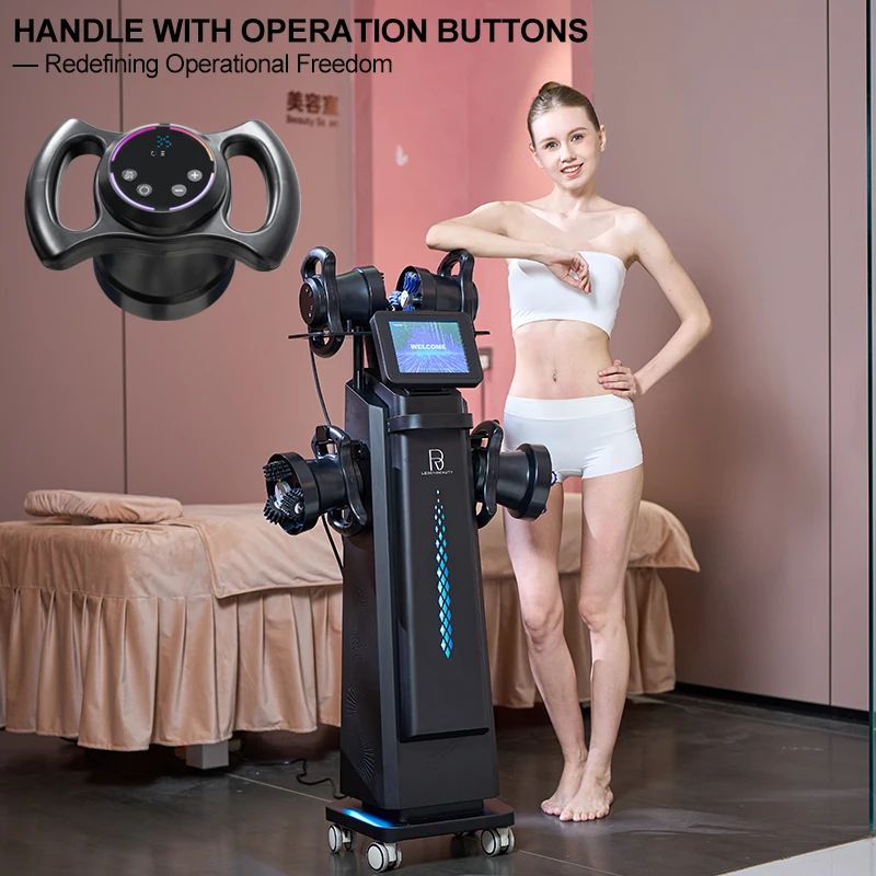 

Newest 5 in 1 360° Rotation Massage Roller Body Slimming Machine