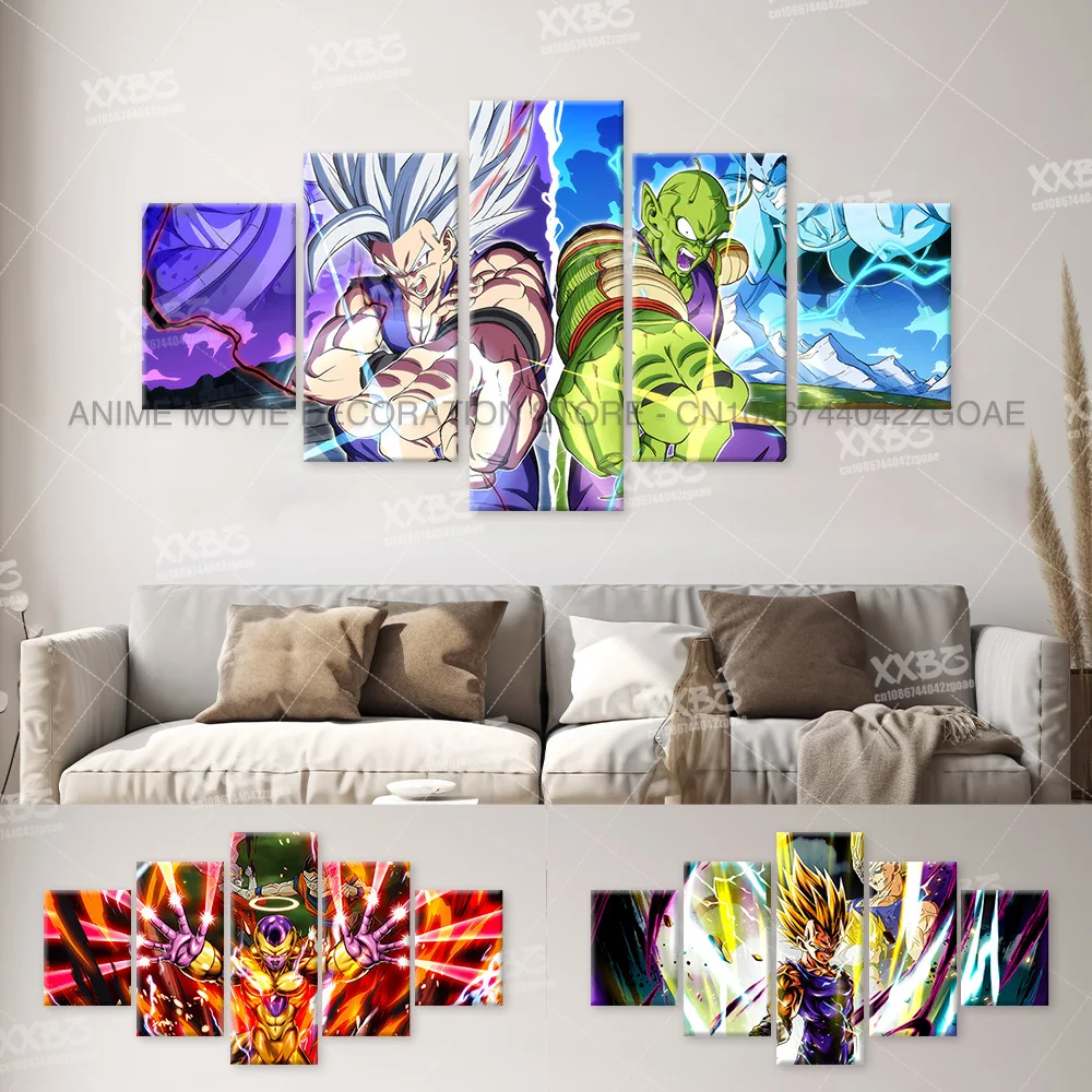 

Classic Anime HD Prints Home Decor Painting Dragon Ball Poster Son Goku Character Wall Art Canvas No Frame Pictures Living Room