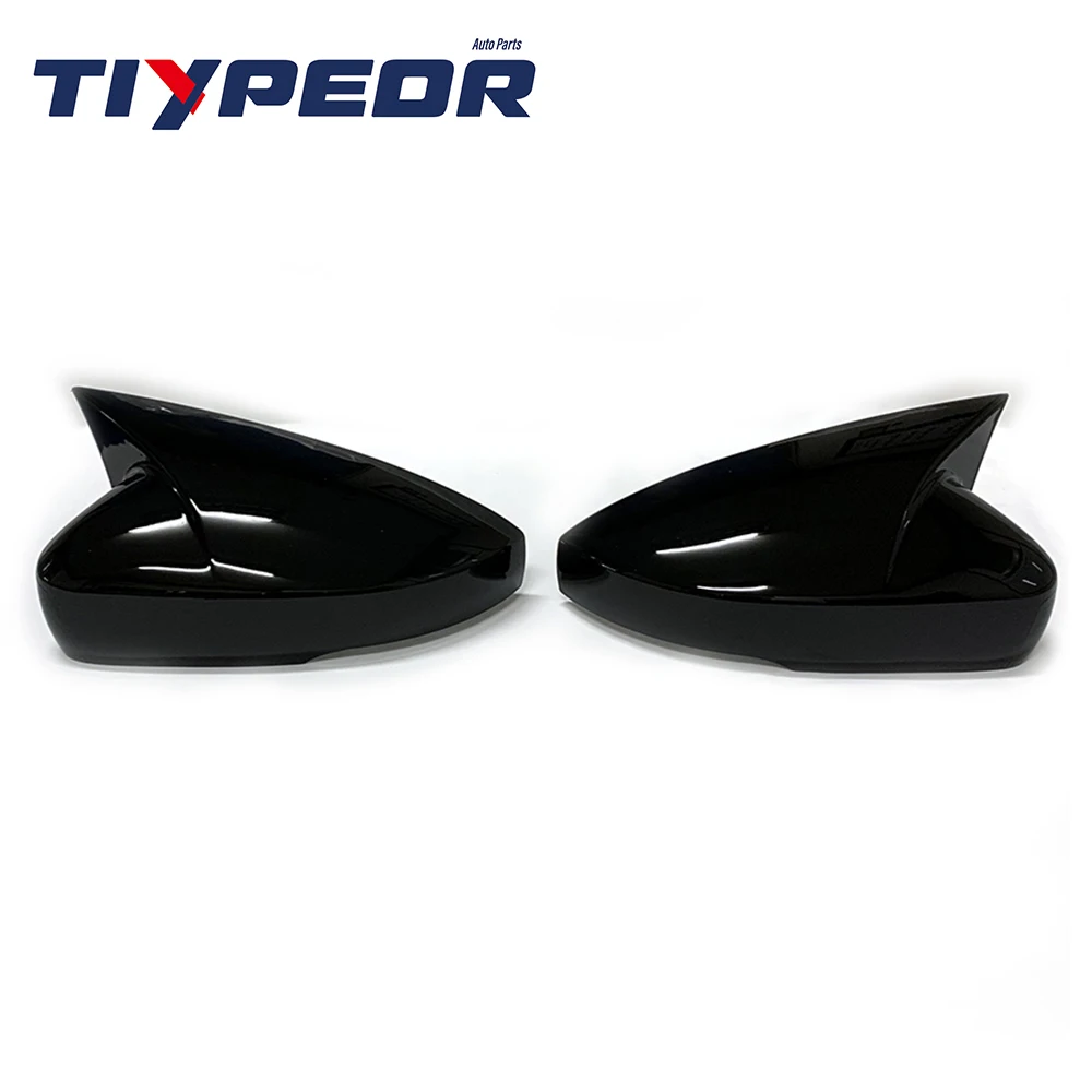 ABS Auto Reversing Mirror Cover Cowhorn Rearview Mirror Cover For Volkswagen VW Polo 2014 - 2018 2015 2016 2017