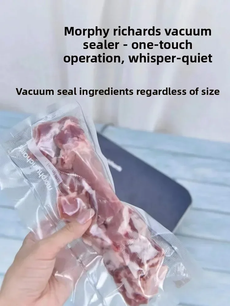 Vacuum automatic small  food mini pumping and fresh-keeping sealing machine