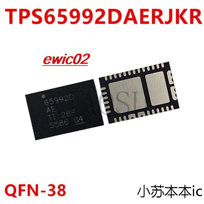 

Оригинальный товар в наличии TPS65992DAERJKR 65992d QFN-38 IC