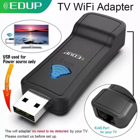 Wireless USB Universal 300Mbps Smart TV Wifi Repeater Adapter TV Sticks RJ45 Ethernet Network Repeater for Samsung Sony LG TV