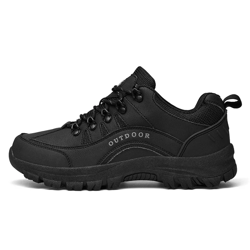 

Men's Hiking Shoes Low-top Outdoor Anti-slip Breathable Thick-soled Shock-absorbing Men Shoes Lace-up Casual Sports Shoes Men