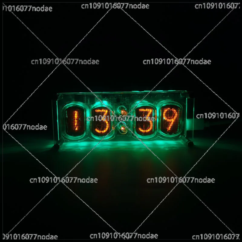 

In12 светящиеся часы DIY бывший Советский Союз электронная трубка часы подарок красочная лампа настольные часы