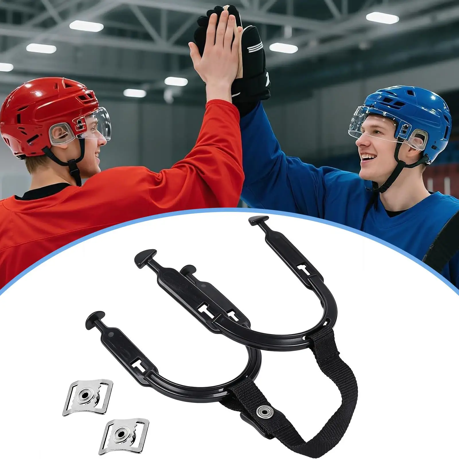 Hockey Helmet Replacement Chin Strap Detachable Replacement Part Helmet Straps For Football Softball Baseball Sports Training