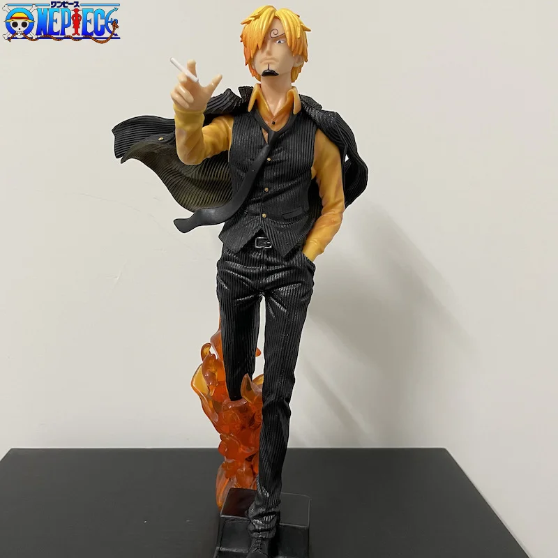 

Anime One Piece Action Figure Banpresto Vinsmoke Sanji Model Ver. Pvc Gk Roronoa Collection Ornament Collecting Toys For Gift