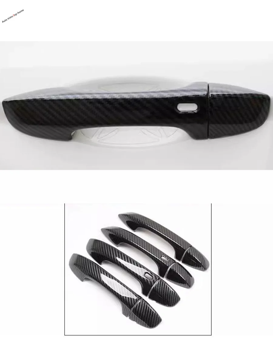 

Anti-scratch Side Door Pull Doorknob Handle Bowl Decor Frame Cover Trim Fit For Volkswagen Jetta Mk7 2019 - 2022 Car Accessories