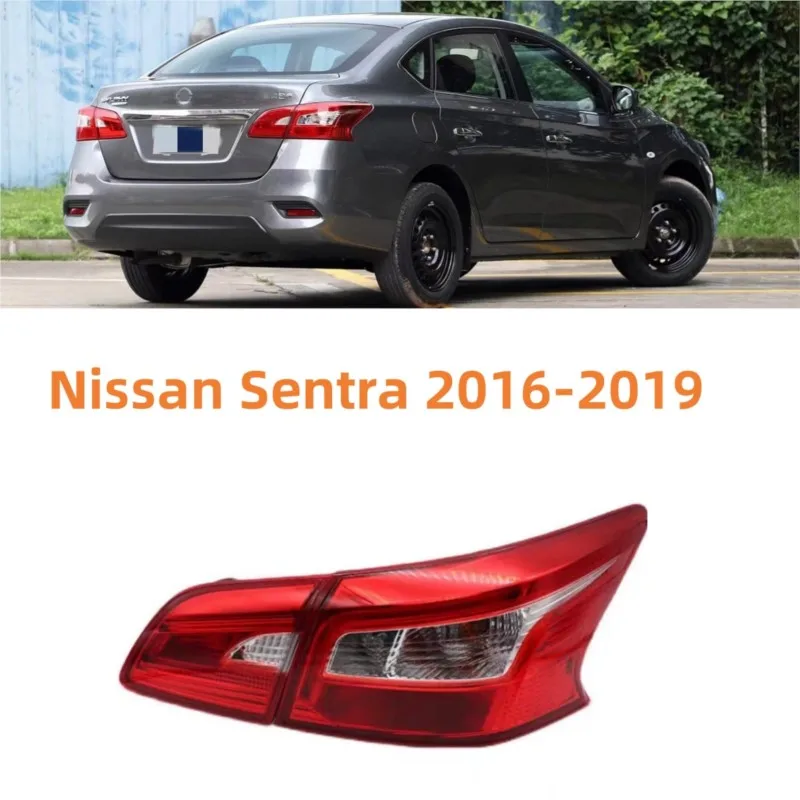 

Car Accessories Rear Tail Light Warning Brake Stop Fog Lamp Turn Signal Light For Nissan Sentra 2016-2019 Taillight