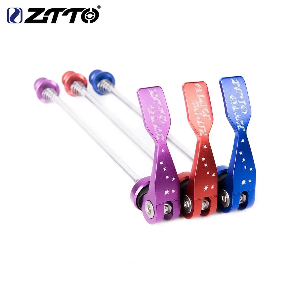 

New ZTTO Quick Release Skewer 100mm 135mm Front & Rear Wheel Bicycle Axles Skewer Aluminium Alloy Mountain Road Bike Hub MTB