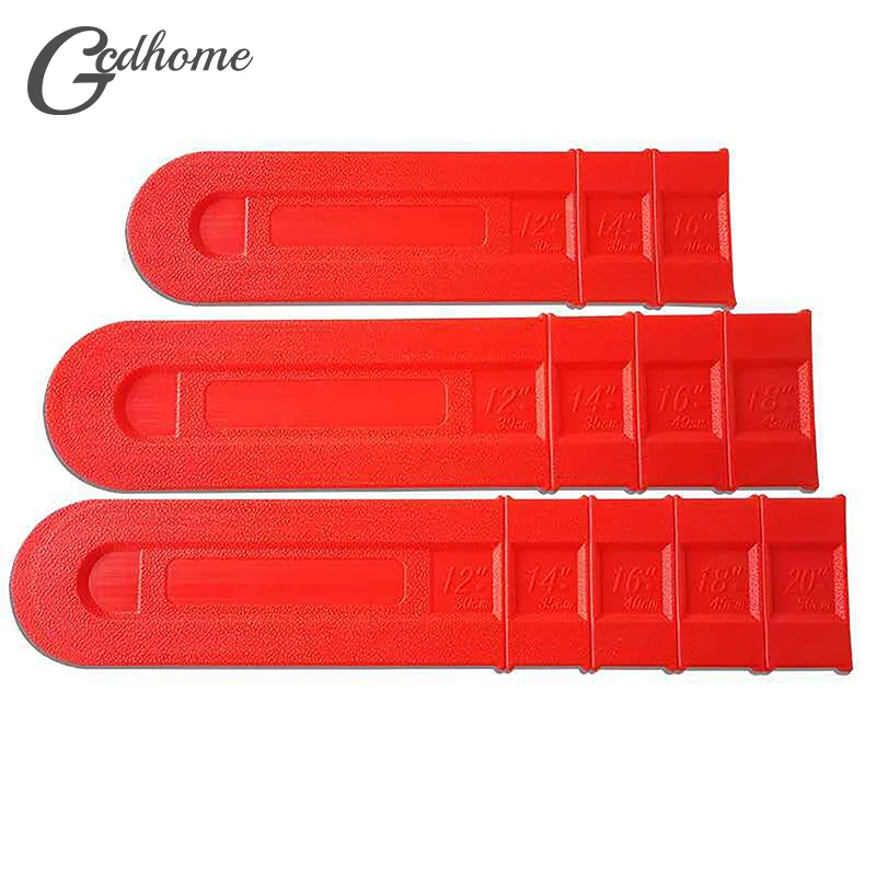 

14/16/18/20 inch Chainsaw Bar Protective Cover Plastic Scabbard Protector Chain Accessories Pruning Guide Plate Covers